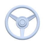 Juhtraud 4IQ, 30 cm x 30 cm x 8.1 cm, pastellsinine v.