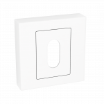 Ukse lukuaugu kate Kuchinox LK5_601A, valge v., 5.5 cm x 5.5 cm
