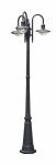 Vabalt seisev v&auml;lisvalgusti Domoletti Korna, 15W, E27, IP44, must, 60.8 cm x 212 cm