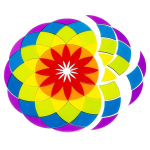 Mosaiik Mandala, mitmev&auml;rviline