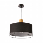 Valgusti lagi Candellux Lighting Ardi, E27, 1 x 40 W, must v.