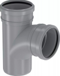 Kolmik sisekanalisatsioonile Uponor, 110 mm x 110 mm, 88.7 &deg;