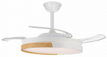 Laeventilaator koos lambiga CristalRecord Ecoro, 45 W, 1 tk