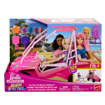 Nukule m&otilde;eldud auto Mattel Barbie Mysteries Beach Detectives, roosa v.