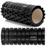 Massaažirull Actiget ACT0029, 33 cm, must v.