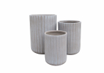 Lillepott Domoletti LT14603-3S, keraamiline/savi, &Oslash; 36 cm, hall v.