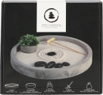 Kodukaunistus Esschert Design Round Mini Zen Garden TT231, 24.2 cm, hall v.
