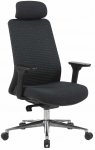 T&ouml;&ouml;tool Home4you Santo 18420, 68 x 64 x 114 - 124 cm, must v.