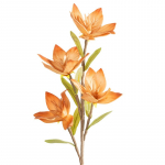 Kunstlill Flore 866, heleoranž v., 50 cm x 10 cm