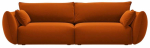 Diivan Cosmopolitan Design Matera Velvet Salvador 14, terracotta v., 110 x 208 cm x 85 cm