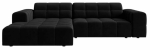 Nurgadiivan Cosmopolitan Design Chicago Bluvel 19, must v., vasak, 167 x 234 cm x 78 cm