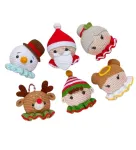 Loovkomplekt, heegeldamiskomplekt Christmas, mitmev&auml;rviline
