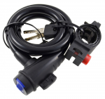 Lukk Bottari 92769, must, 1000 mm