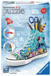 3D-pusle Ravensburger Sneaker Under water 12117,, 21 cm x 12 cm, 108 tk, mitmev&auml;rviline