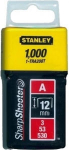 Klambrid Stanley, 12 mm x 5 mm, 1000 tk