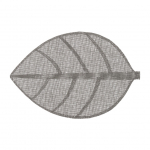 Lauamatt Leaf 118842F, 50 cm x 33 cm, Hall v.