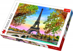 Pusle Trefl Romantic Paris, 48 cm x 34 cm, 500 tk, mitmev&auml;rviline