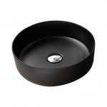 Vannitoa kraanikauss Masterjero 500019N, keraamiline, 35 cm x 35 cm x 11 cm, must v.