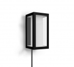 &Otilde;ue seinavalgusti Philips Hue Impress, 8W, LED, IP44, must v., 12 cm x 24 cm