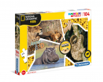 Pusle Clementoni Animals 27143, 48.5 cm x 33.5 cm, 104 tk