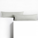 Padjap&uuml;&uuml;r Restilo Amber, valge, 145 cm x 20 cm, 2 tk