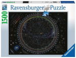 3D-pusle Ravensburger Map of the Universe, 1500 tk