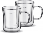 Topeltklaasist kruusikomplekt Lamart Vaso Double Borosilicate Thermo LT9033, l&auml;bipaistev v., 0.400 l