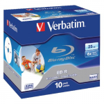 Andmekandja Verbatim BluRay BD-R, 25 GB, 10tk