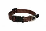 Kaelarihm koertele Rogz Utility Classic, pruun, 260 - 400 mm x 16 mm, 26-40