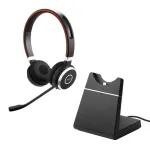 Juhtmeta k&otilde;rvaklapid Jabra Evolve 65 SE Stereo Stand, must v.