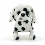 Interaktiivne m&auml;nguasi Pugs At Play Walking Dog Spotty PAP02, universaalne, valge v./must v.