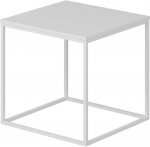 Kohvilaud Kalune Design Basak, valge v., 50 cm x 52 cm x 50 cm