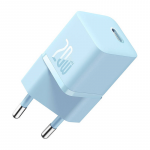 Adapter Baseus GaN5 20W Mini, USB Type C, sinine v., 20 W