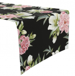 Piklik laudlina ristk&uuml;likukujuline Mariall OM01-4, must/roosa/beež, 90 x 150 cm