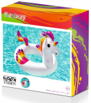 T&auml;ispuhutav r&otilde;ngas Bestway Unicorn, valge/kollane/roosa, 119 cm