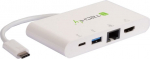 Dokkimisjaam Techly IADAP USB31-DOCK1, valge v.
