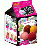 Vannipommi valmistamise komplekt Ranok Creative Your Spa Salon Chocolate Dessert, pruun/kollane/roosa