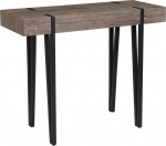 Konsoollaud Shumee Adena, pruun v./must v., 100 cm x 40 cm x 81 cm