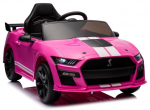 Laste elektriauto Lean Cars Ford Mustang GT500 Shelby, roosa v.