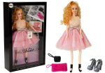 Nukk aksessuaaridega Lean Toys Atinil Look, 28 cm, roosa v.