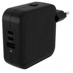 Reisilaadija Targus HyperJuice 70W, USB Type C/USB Type A, must v., 70 W