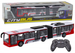 Buss City Bus, valge v./punane v.