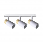 Valgusti lagi Candellux Lighting Claro, GU10, 3 x 15 W, valge v.