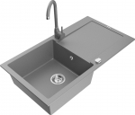 K&ouml;&ouml;givalamu koos kraaniga Mexen Leo, graniit, 90 cm x 50 cm x 19 cm, hall