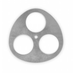 Matkatarvikute kinnitusr&otilde;ngas ja konksud Petromax L, 14.7 cm x 14.7 cm x 0.3 cm