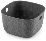 Hoiukorv, esemete hoidmiseks Curver Softex, 3 l, hall v., 19.4 x 19.4 x 11.1 cm
