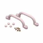 K&auml;epidemete komplekt laste m&auml;nguv&auml;ljakule 4IQ, 25 cm, pastelne roosa v.