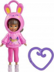 V&otilde;tmehoidja, nukk Polly Pocket Bunny, 7.5 cm, roosa v.