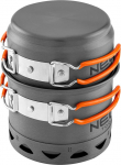 Pottide komplekt NEO 63-144, alumiinium, 13.2 cm, 0.9 l, hall, 2 tk