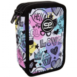 Pinal, koos tarvikutega CoolPack Jumper 3 Mood, 19.5 cm x 12.5 cm, valge/kollane/roosa